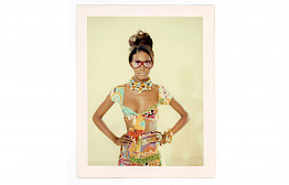 Naomi Campbell by Michel Haddi